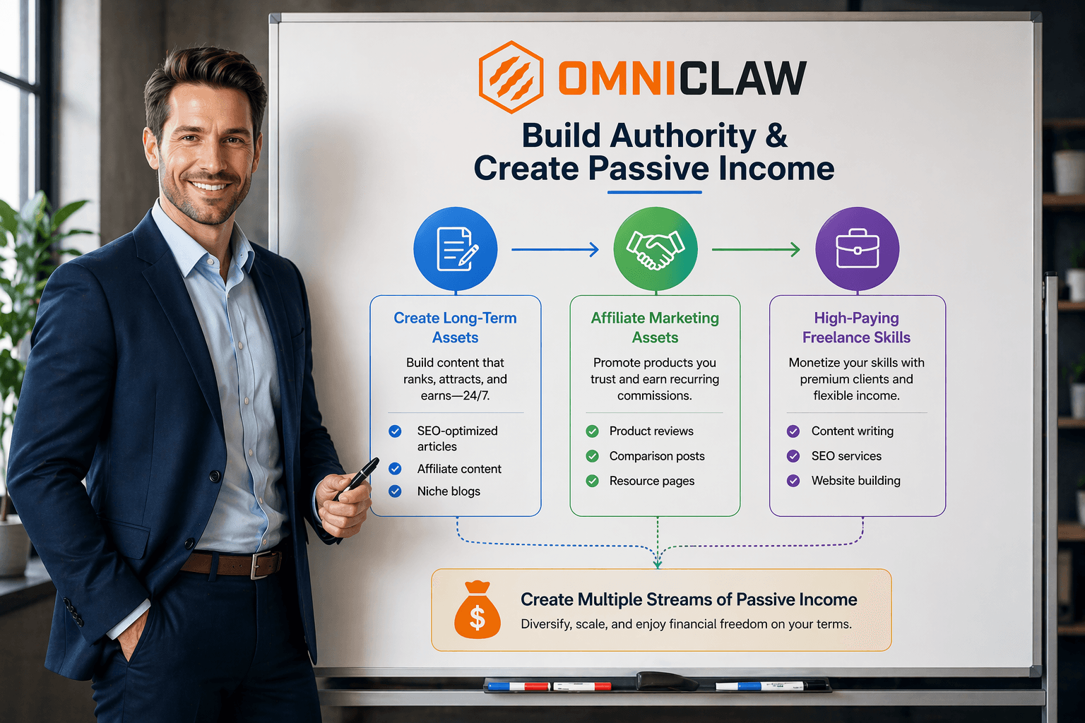 Build Authority & Create Passive Income