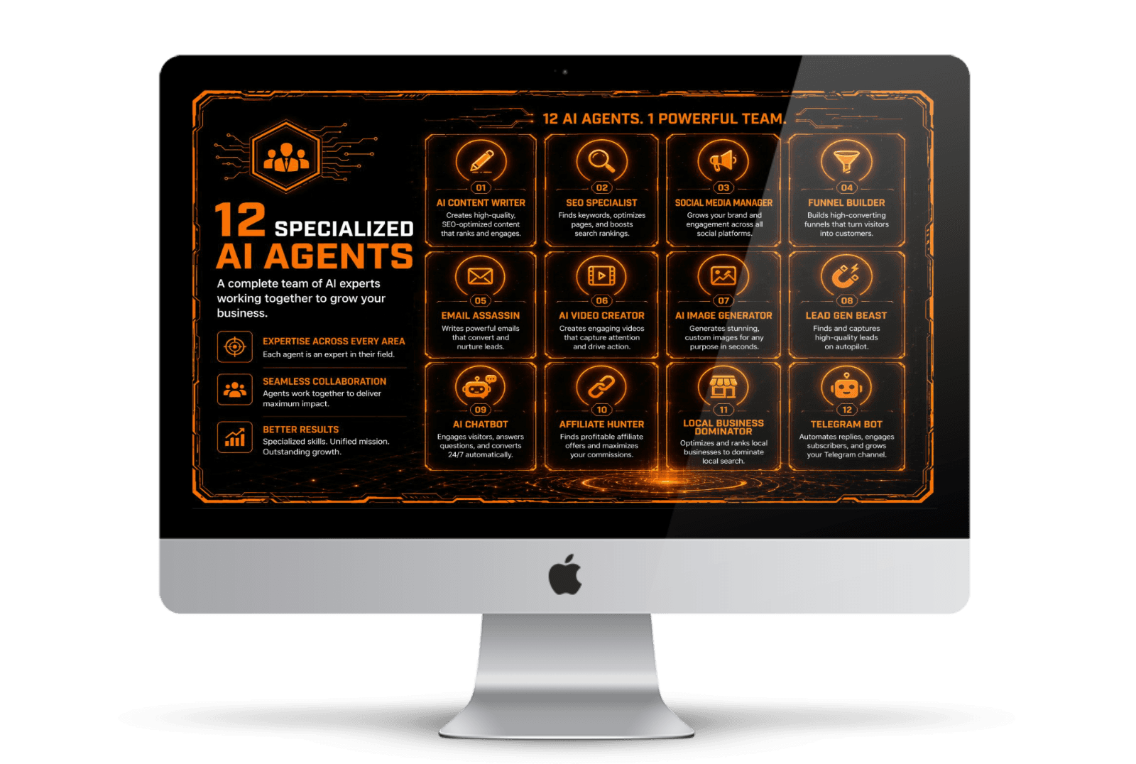 12+ Specialized AI Agents