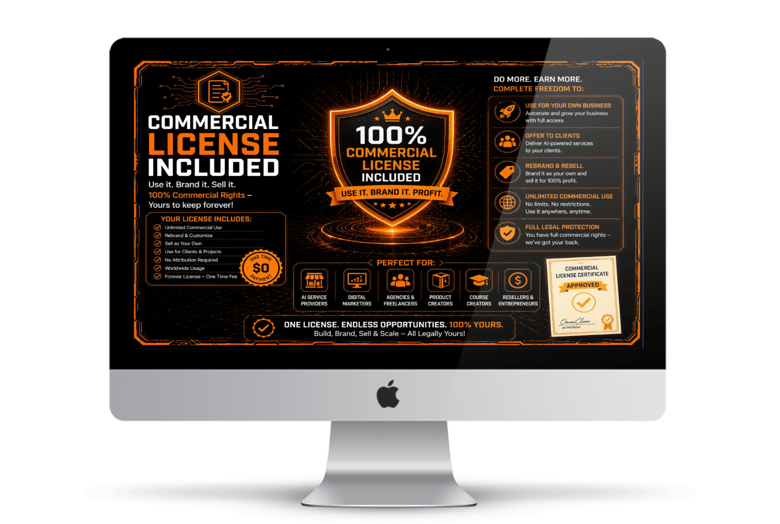 Commercial License Included