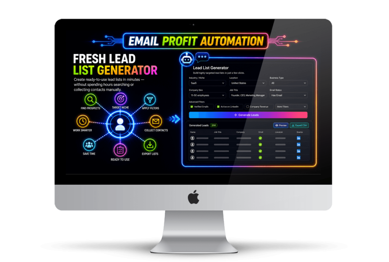 Fresh Lead List Generator