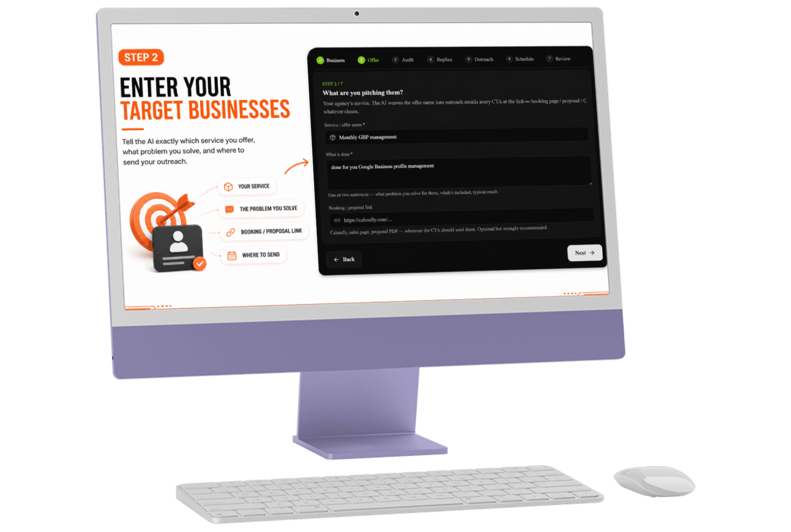 Enter Your Target Businesses