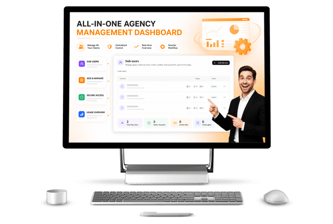 All-in-One Agency Management Dashboard