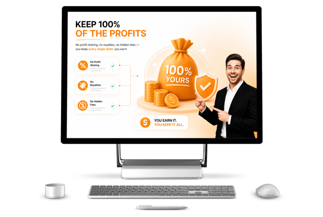 Keep 100% of the Profits