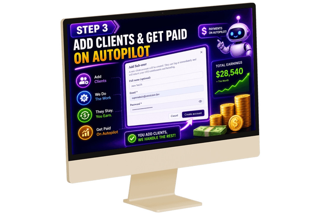 Add Clients & Get Paid on Autopilot