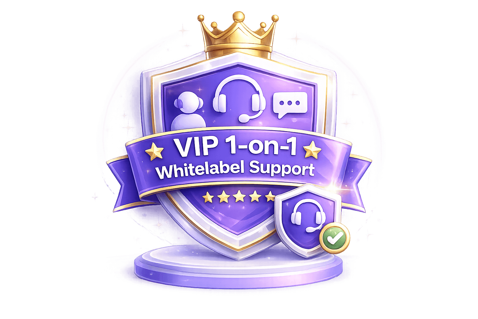 VIP 1-on-1 Whitelabel Support